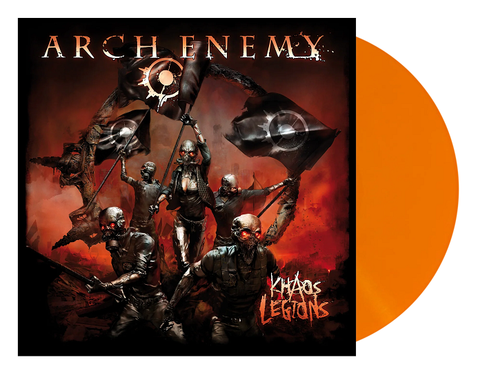 Arch Enemy - Khaos Legions. LTD ED. Orange LP.